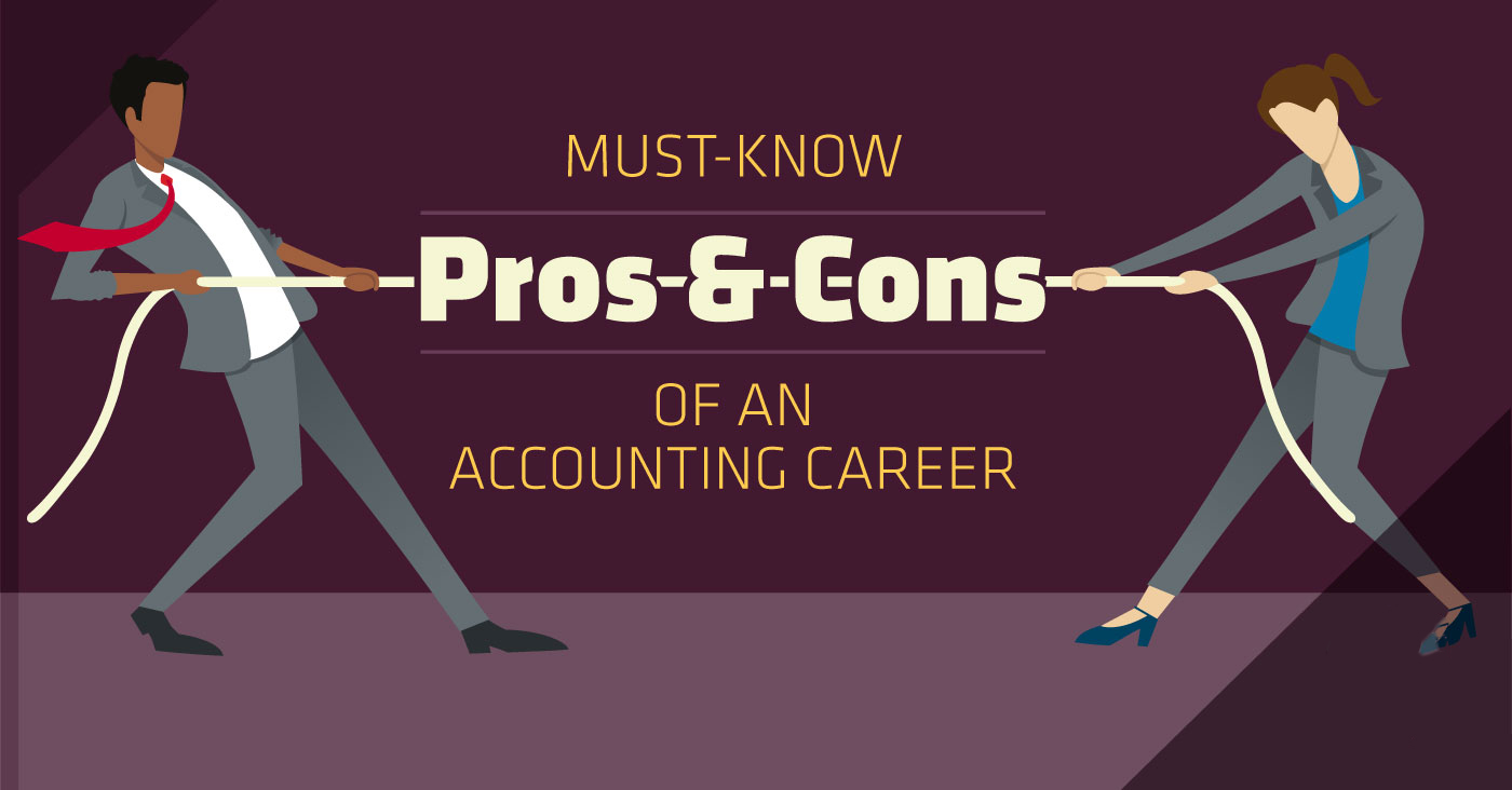 pros and cons of accounting career