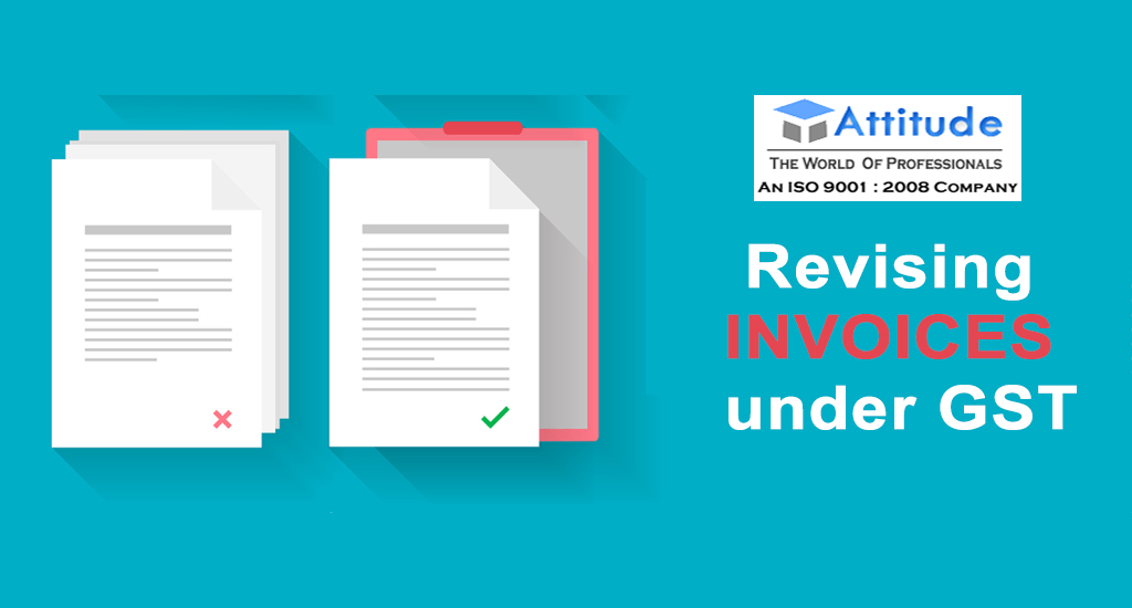 revise invoice under gst