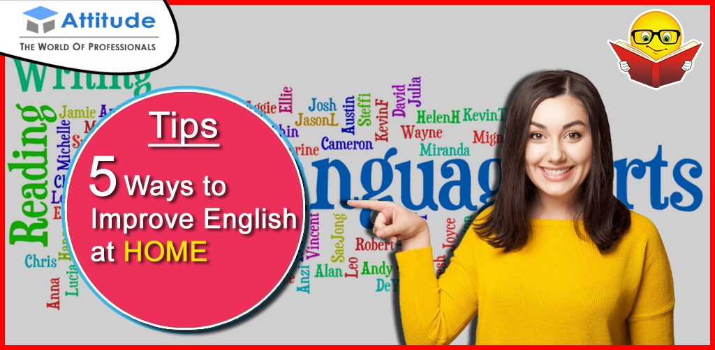 5 Ways to improve English at home