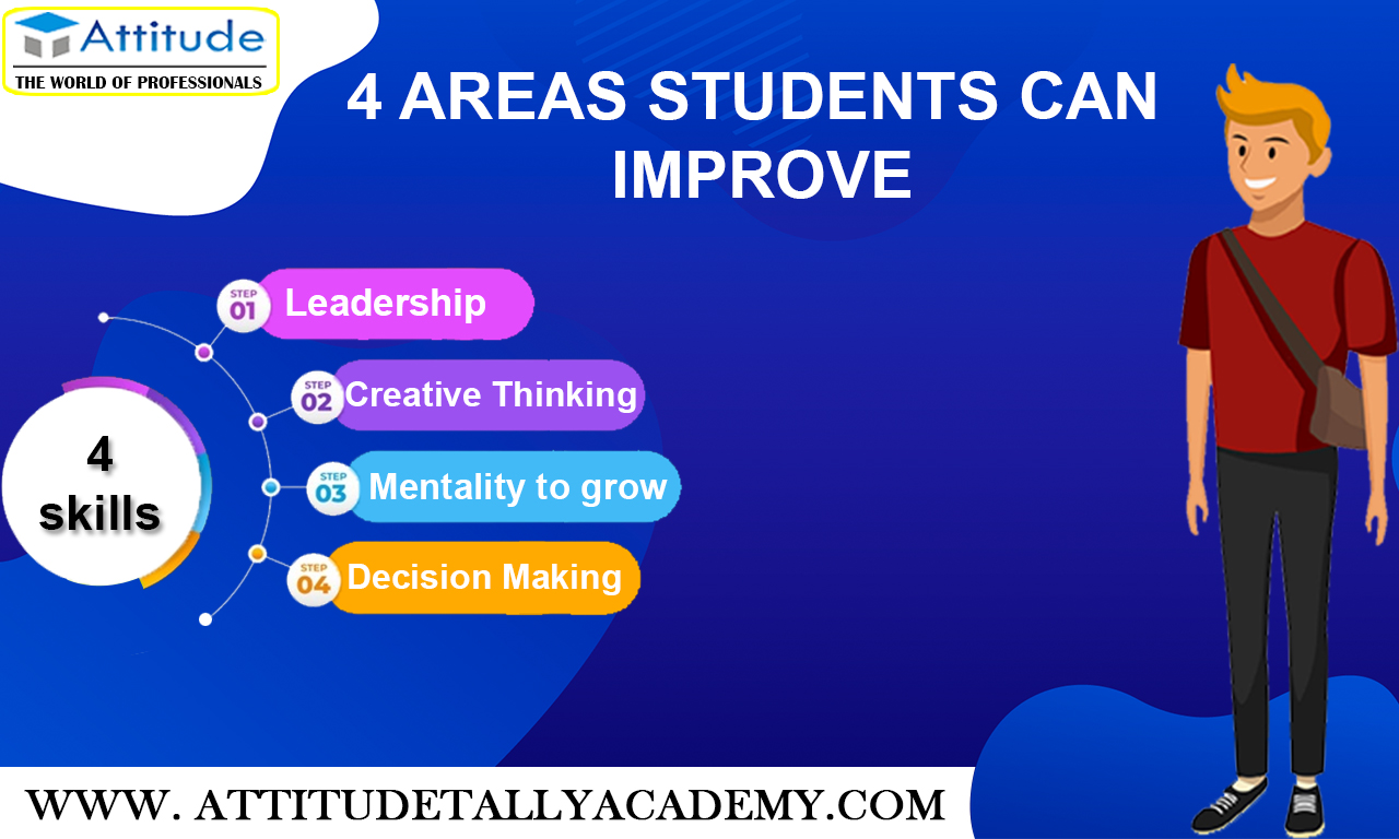 4 Areas students can improve