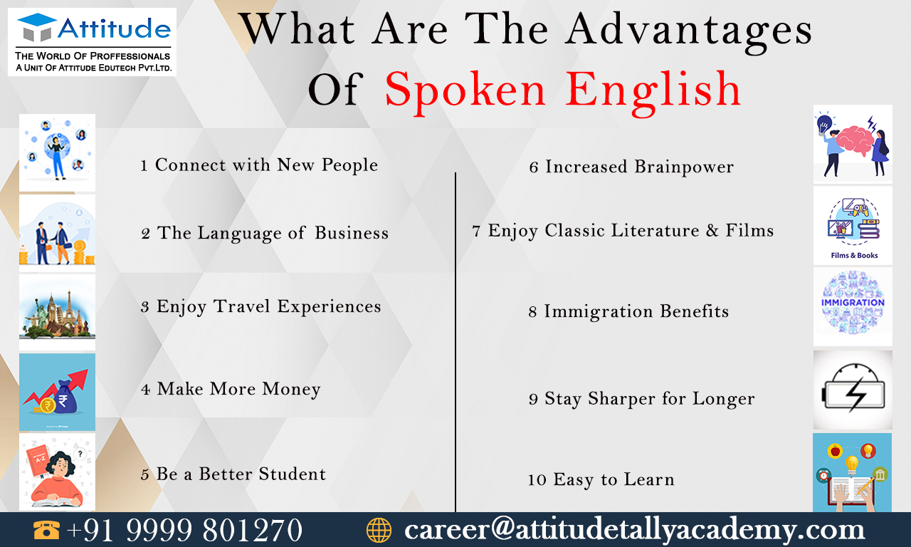 TOP 10 ADVANTAGEOUS OF IMPROVING SPOKEN ENGLISH