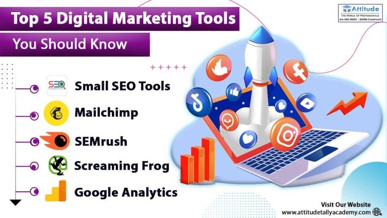 Unveiling the Power of Digital Marketing: Top 5 Tools You Should Know