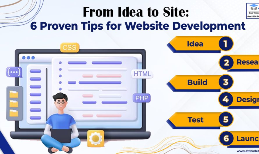 From Idea to Site: 6 Proven Tips for Website Development