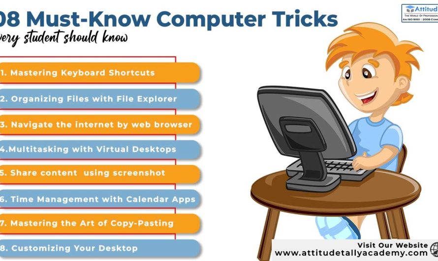 08 Must-Know Computer Tricks: Every Student Should Know