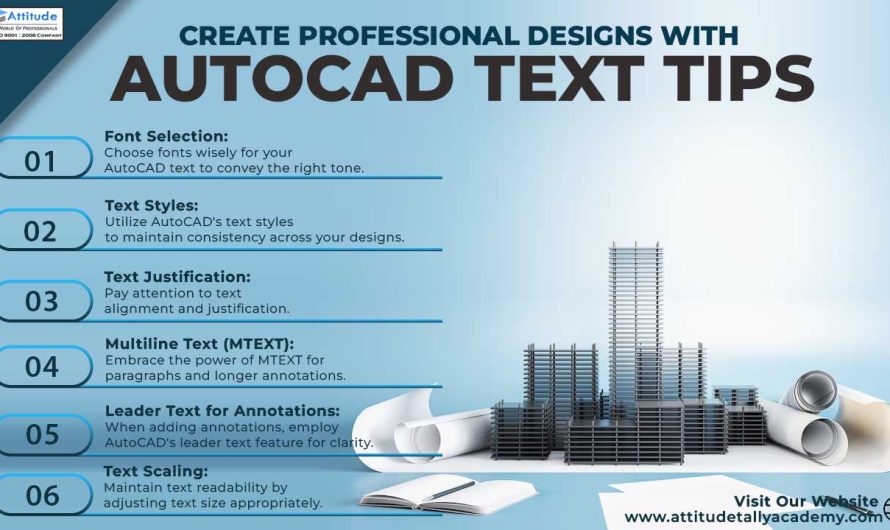 Create Professional Designs with AutoCAD Text Tips