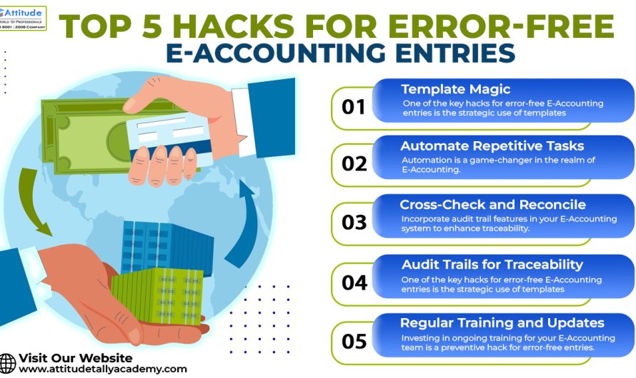Top 5 Hacks for Error-Free E-Accounting Entries