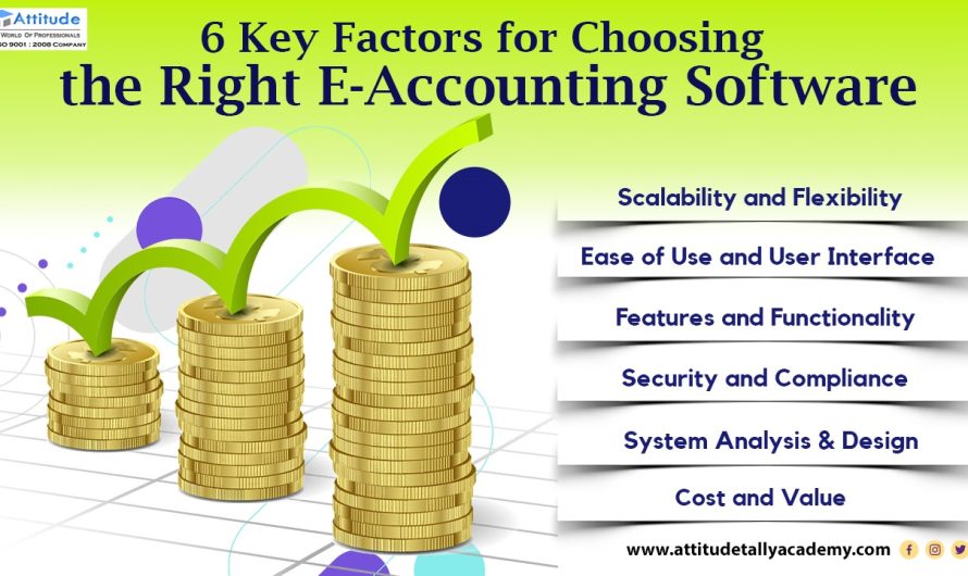 6 Key Factors for Choosing the Right E-Accounting Software