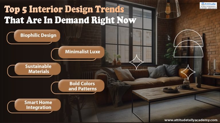 Top 5 Interior Design Trends that are in Demand Right Now