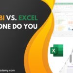 this images shows the Difference between Power BI and Excel.