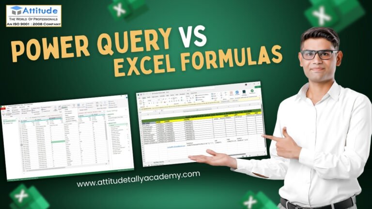 Power Query vs. Excel Formulas: Which One is Best for You?- Attitude ...