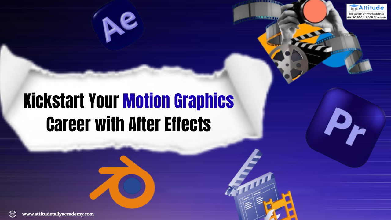 After Effects training and video editing course in Yamuna Vihar with motion graphics tools and animation software