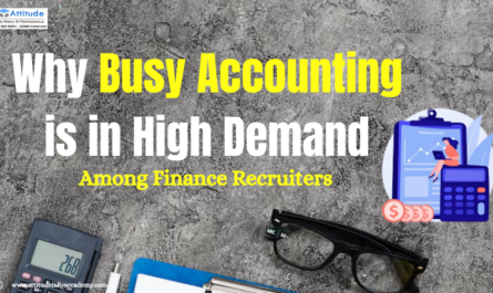 Busy accounting software in high demand among finance recruiters for e-accounting and GST jobs