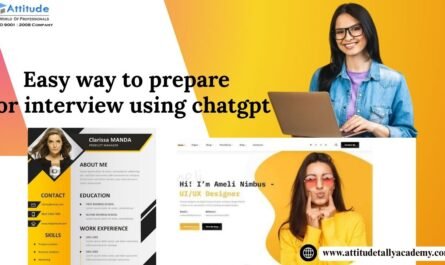 Easy way to prepare for interview using ChatGPT – Portfolio training in Yamuna Vihar and job interview skills in Uttam Nagar