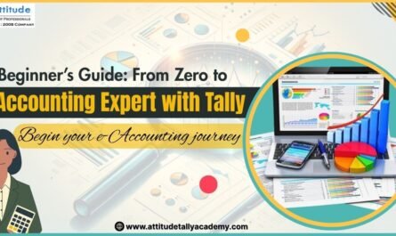 Beginner’s guide to e-Accounting with Tally – Learn GST, e-Filing, and Tally Prime course from the best training institute in Yamuna Vihar and Uttam Nagar, Delhi.