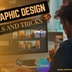 Student learning top graphic design tools and tricks using Photoshop, Illustrator, and Canva at Attitude Academy — best Graphic Designing Institute in Yamuna Vihar, Uttam Nagar & Delhi.