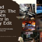 “Sound design setup with microphones, audio mixer, studio equipment, and editing tools representing the hidden power of sound in video editing.”