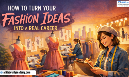 How to turn fashion ideas into a real career through fashion designing, garment creation, and professional fashion training