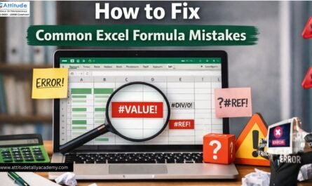 How to fix common Excel formula mistakes like VALUE and REF errors in MS Excel