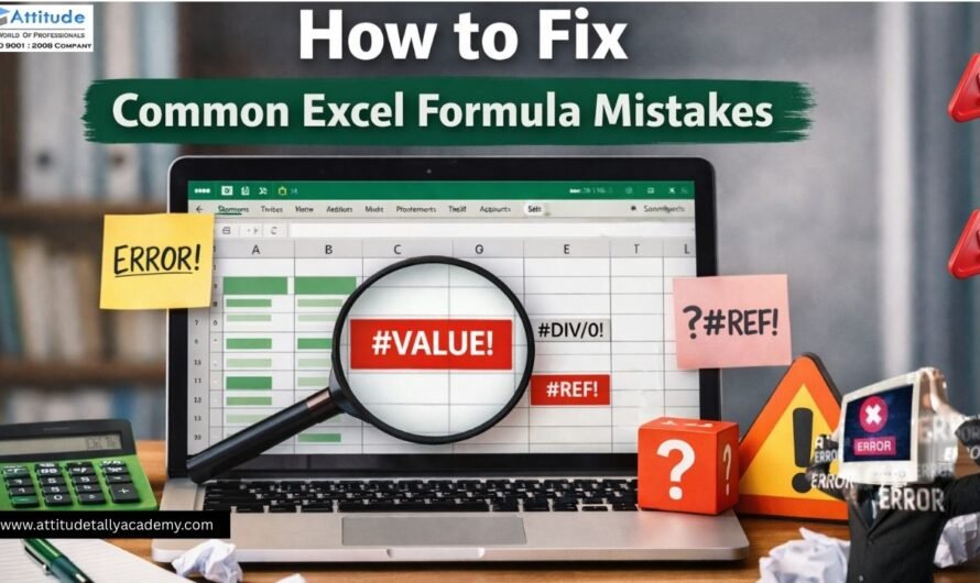 How to Fix Common Excel Formula Mistakes