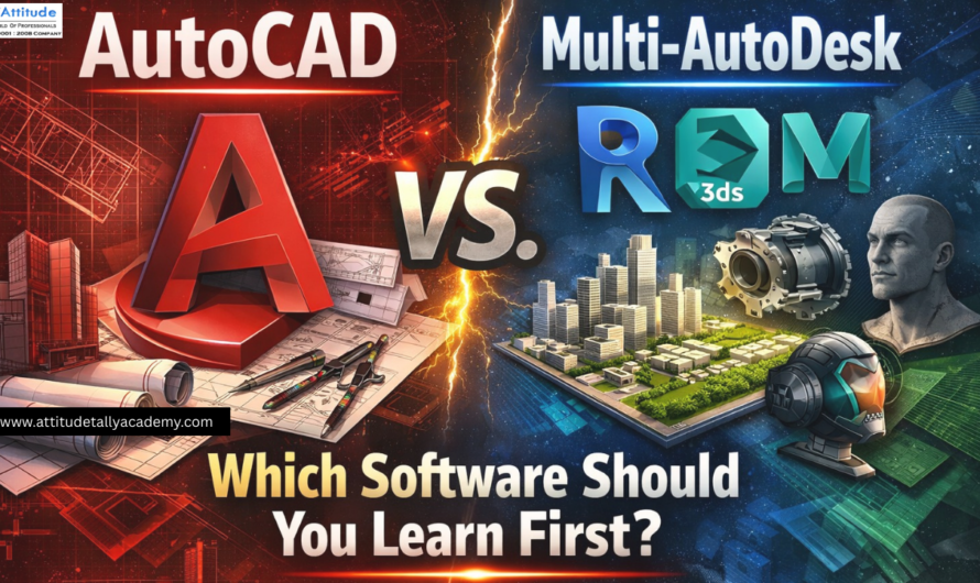 AutoCAD vs. Multi-AutoDesk: Which Software Should You Learn First?