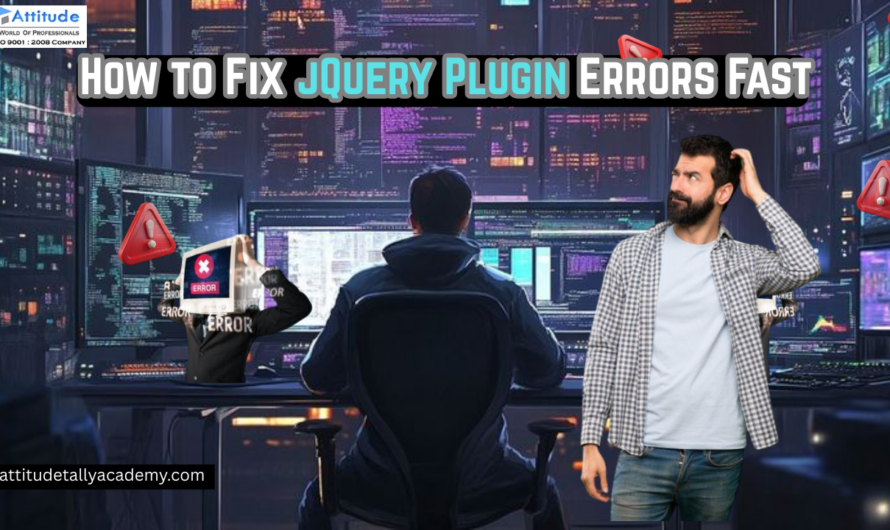 How to Fix jQuery Plugin Errors Fast