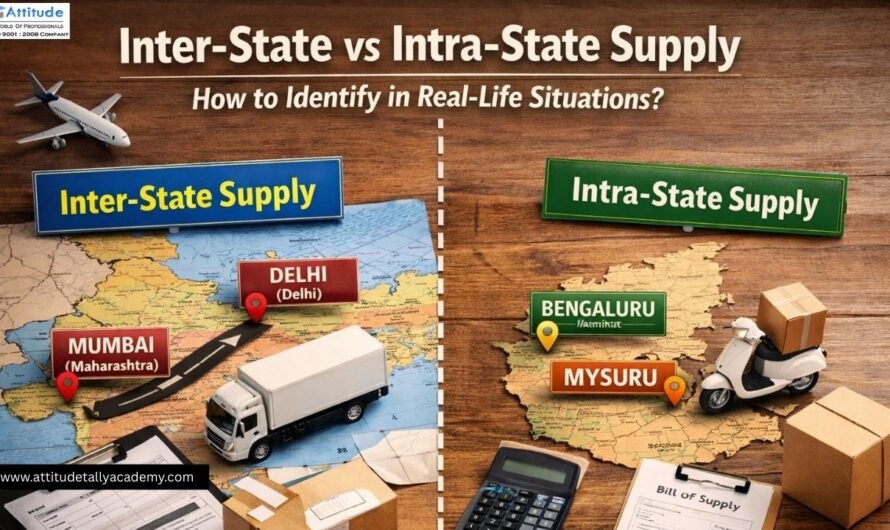 Identifying Inter-State & Intra-State Supply