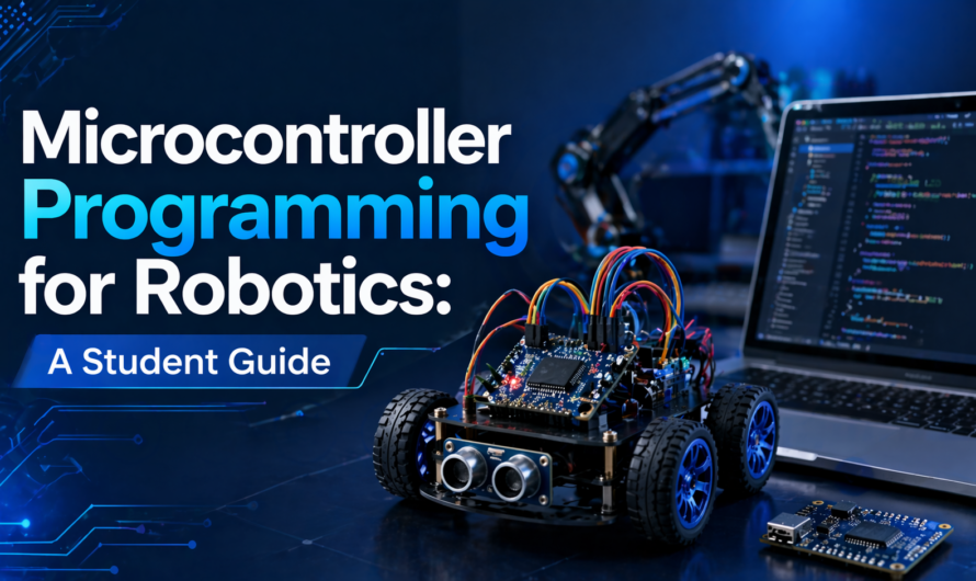 Microcontroller Programming for Robotics: A Student Guide
