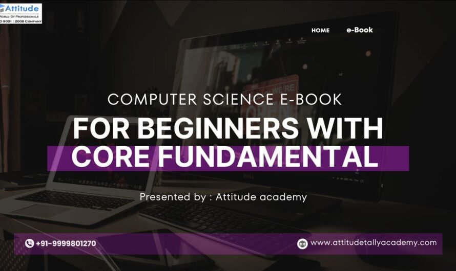 Computer Science E-Book for Beginners with Core Fundamentals