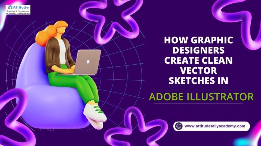 How Graphic Designers Create Clean Vector Sketches in Adobe Illustrator ...