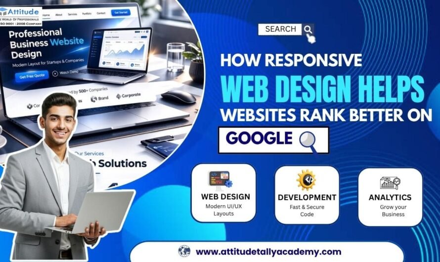 How Responsive Web Design Helps Websites Rank Better on Google