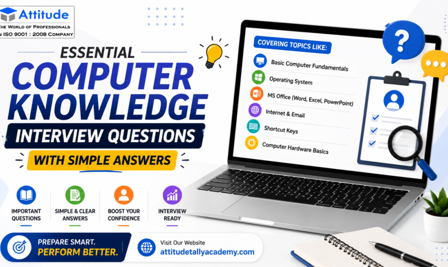 Essential Computer Knowledge Interview Questions with Simple Answers