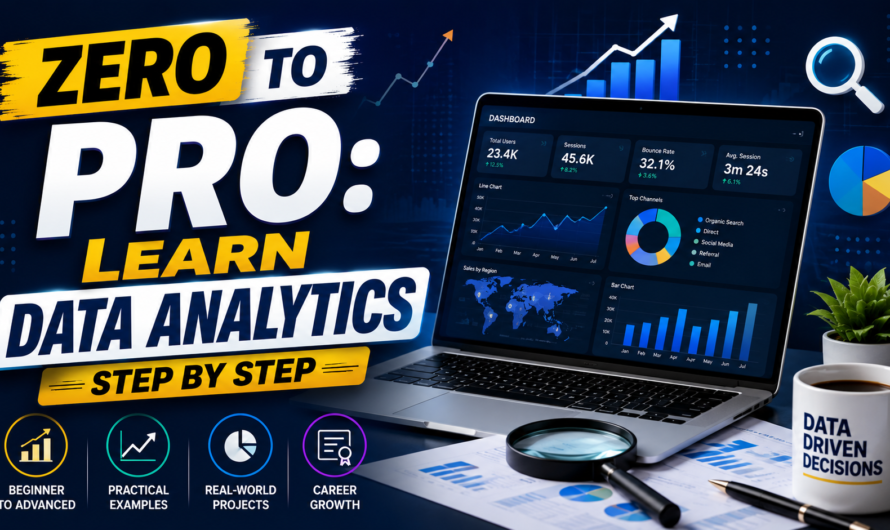 Zero to Pro: Learn Data Analytics Step by Step