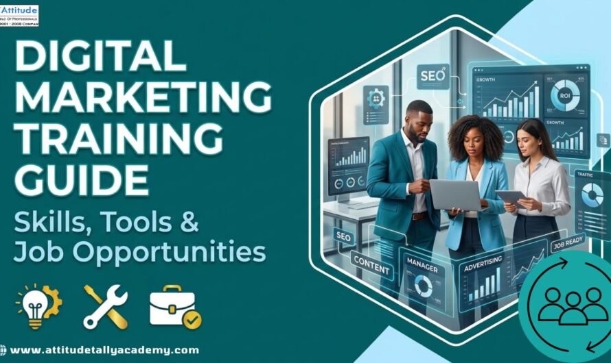 Digital Marketing Training Guide: Skills, Tools & Job Opportunities