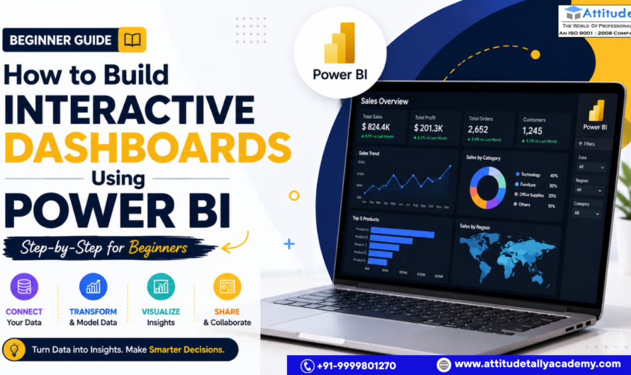 How to Build Interactive Dashboards Using Power BI (Beginner Guide)