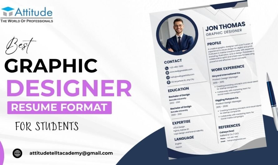 Best Graphic Designer Resume Format for Students