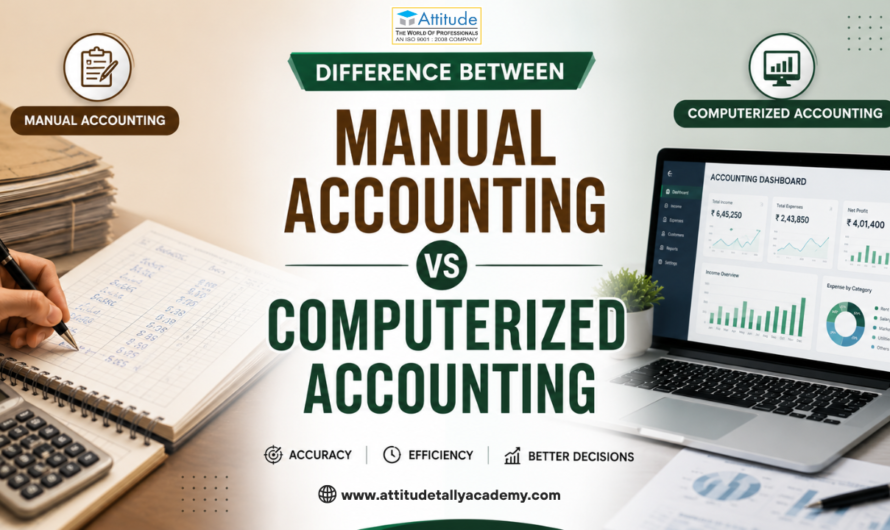 Difference Between Manual Accounting and Computerized Accounting