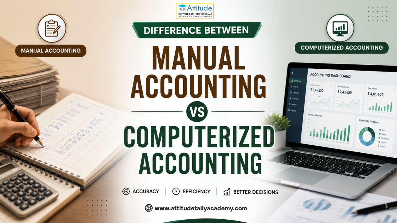 Mannual Accounting Vs Computerized Accounting