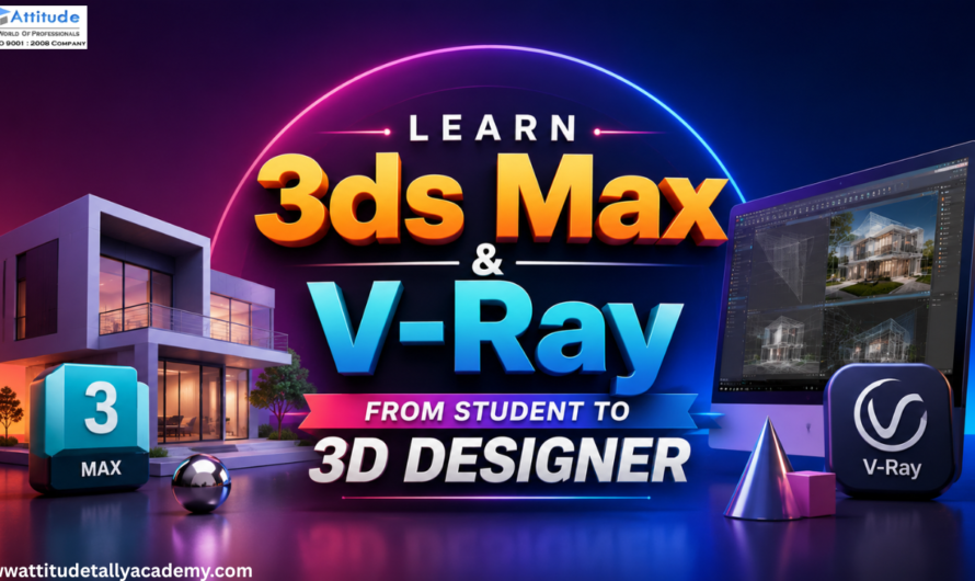 Learn 3ds Max & V-Ray: From Student to 3D Designer