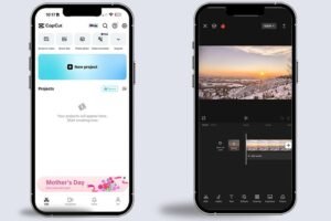 CapCut video editing app for simple and fast social media video editing