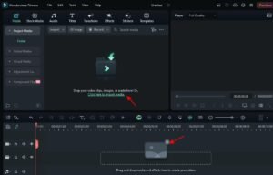 Filmora video editing software for beginners with simple interface and effects