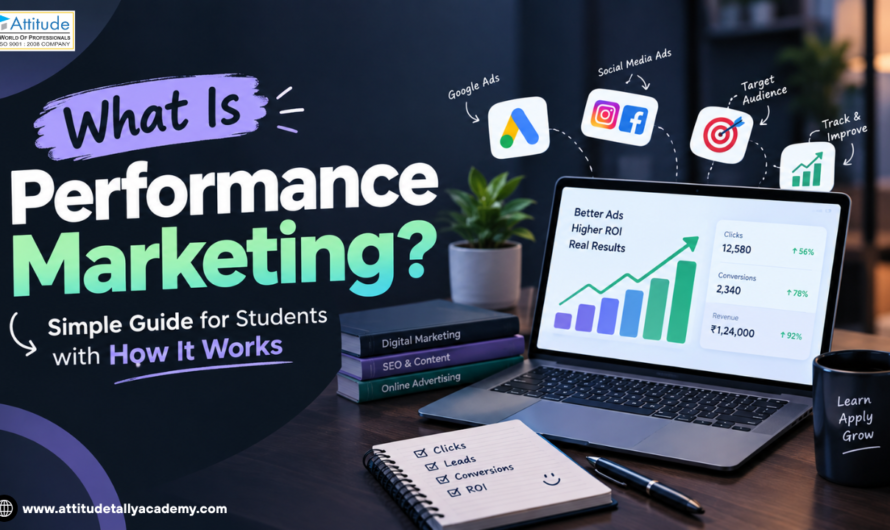 What Is Performance Marketing? Simple Guide for Students with How It Works