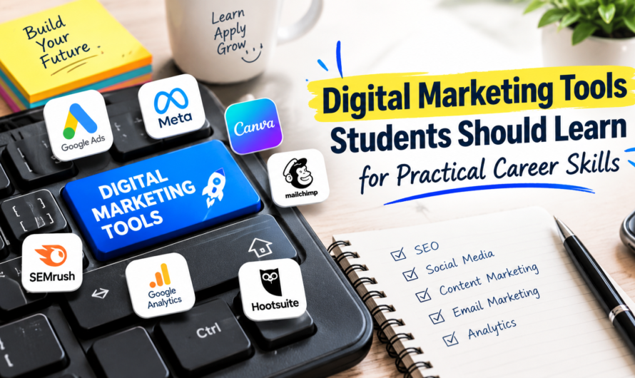 Digital Marketing Tools Students Should Learn for Practical Career Skills