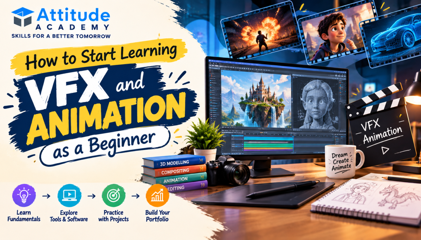 How to learn VFX Animation course for beginners
