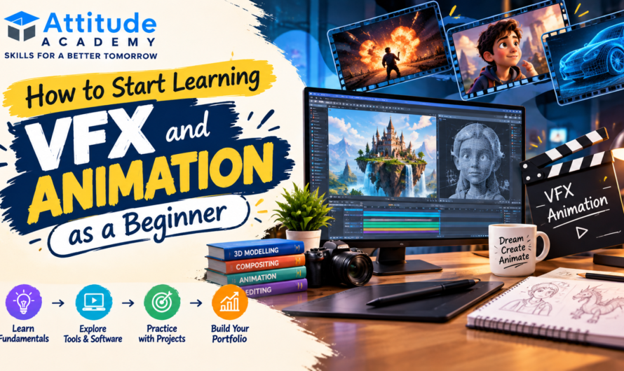 How to Start Learning VFX and Animation as a Beginner